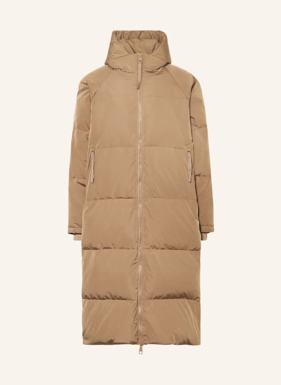 ICHI Daunenmantel IHBUNALA CAMEL
