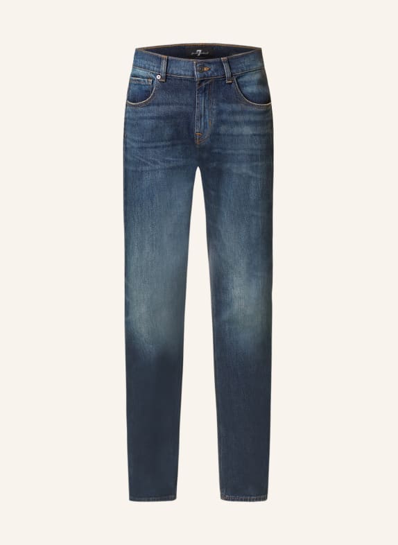 7 for all mankind Jeansy THE STRAIGHT straight fit DARK BLUE