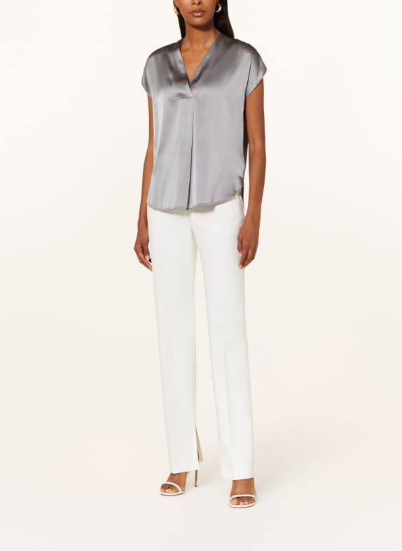 windsor. Blusenshirt im Materialmix