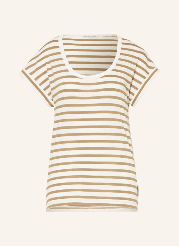 Marc O'Polo T-Shirt WEISS/ OLIV
