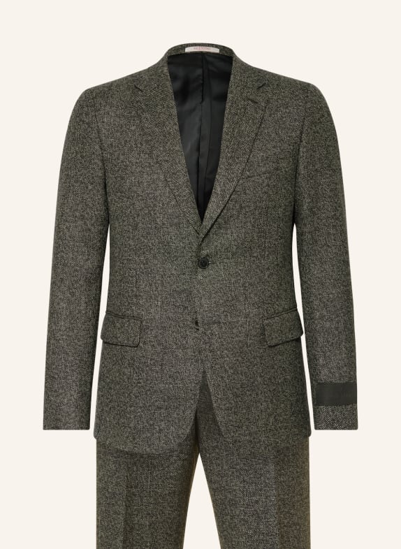 VALENTINO Suit Extra slim fit BLACK/ ECRU