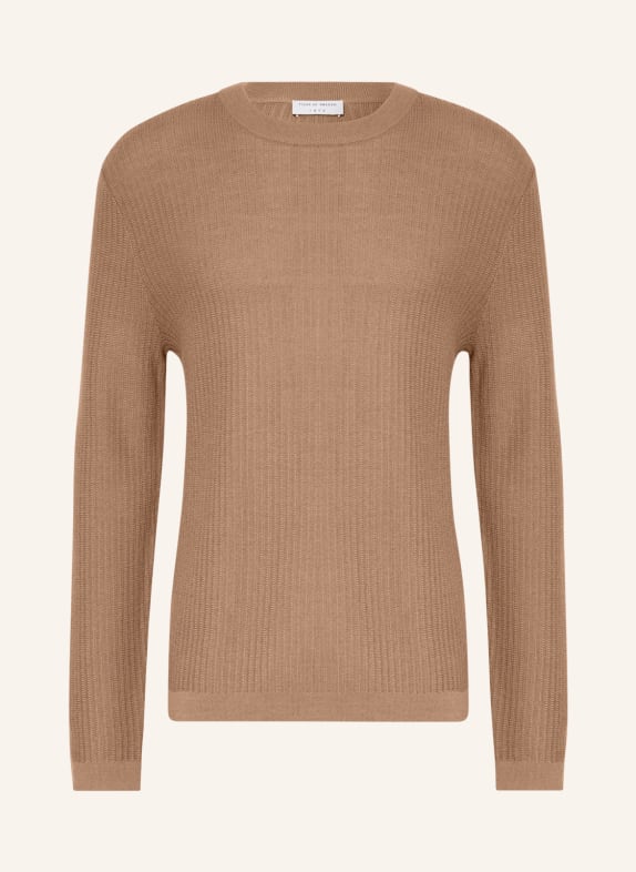 TIGER OF SWEDEN Sweater ELSSLER OLIVE/ GRAY