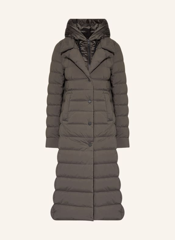 CREENSTONE Quilted coat TAUPE