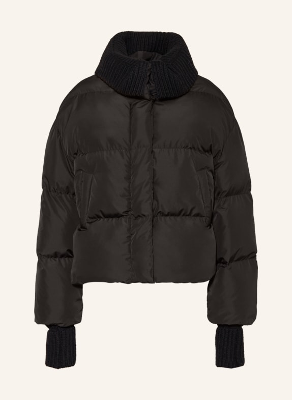 CLOSED Quilted jacket BLACK