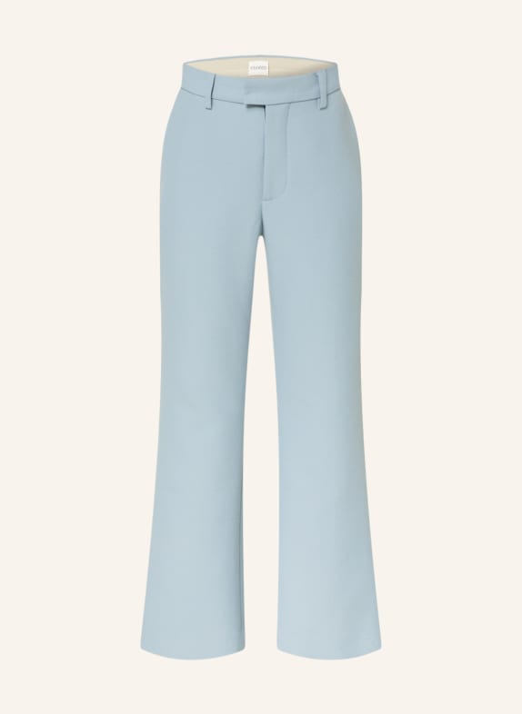 CLOSED Bootcut trousers WHARTON BLUE GRAY