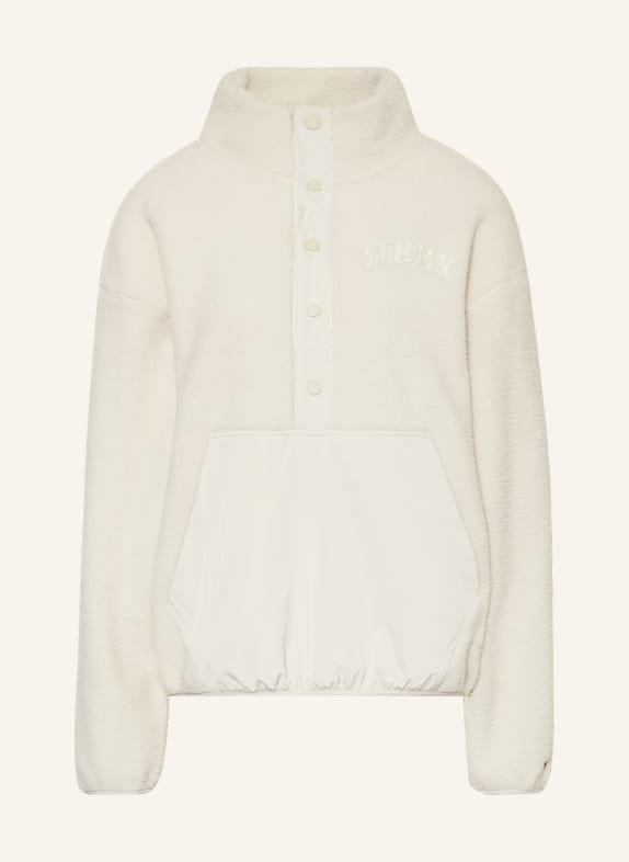 TOMMY JEANS Fleece-Troyer CREME