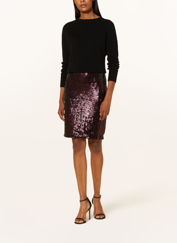 LAUREN RALPH LAUREN Rock mit Pailletten