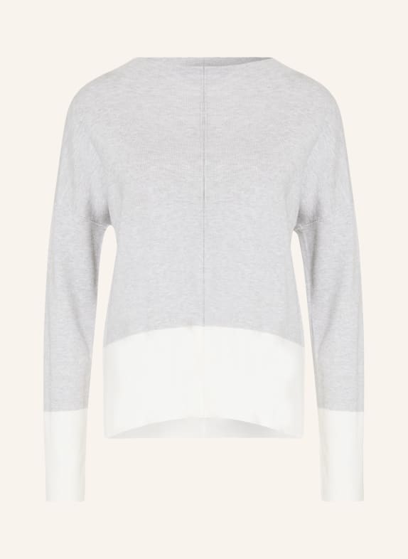 LIEBLINGSSTÜCK Sweater KRISTIEEP LIGHT GRAY/ WHITE