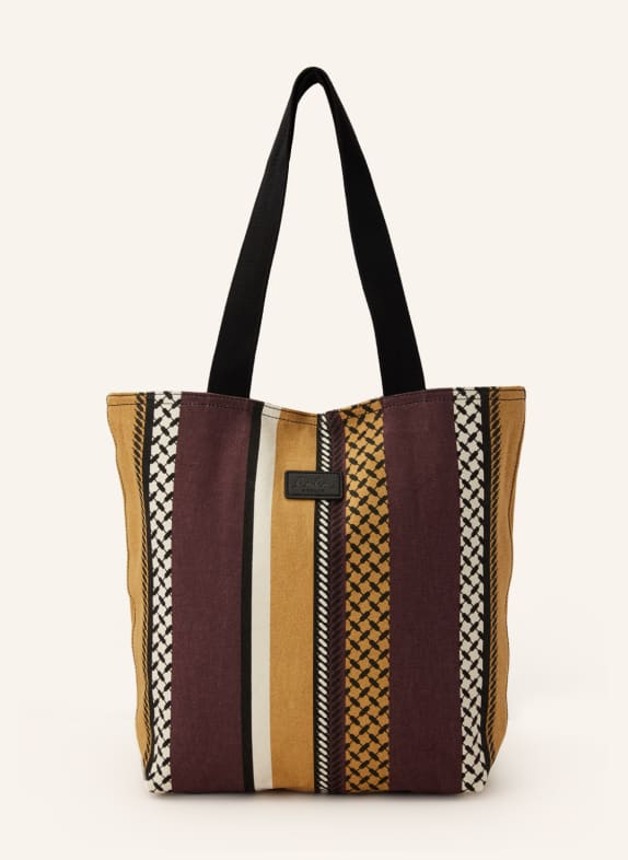 Lala Berlin Shopper CARMELA DUNKELROT/ SCHWARZ/ CAMEL