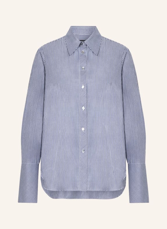 ELENA MIRO Shirt blouse BLUE/ WHITE