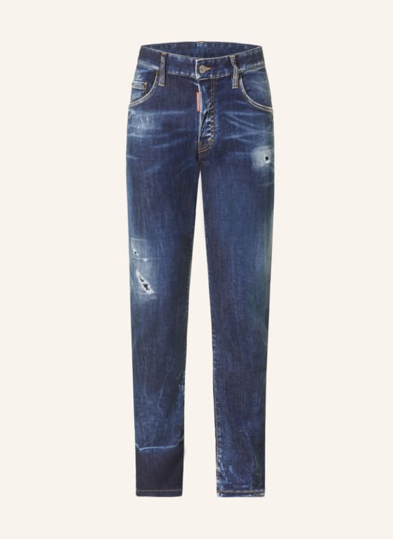 DSQUARED2 Jeans SKATER Extra Slim Fit 470 NAVY BLUE