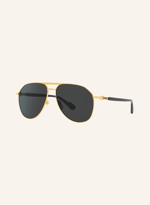 GUCCI Sunglasses 0GC001938 2300L1 - GOLD/ DARK GRAY