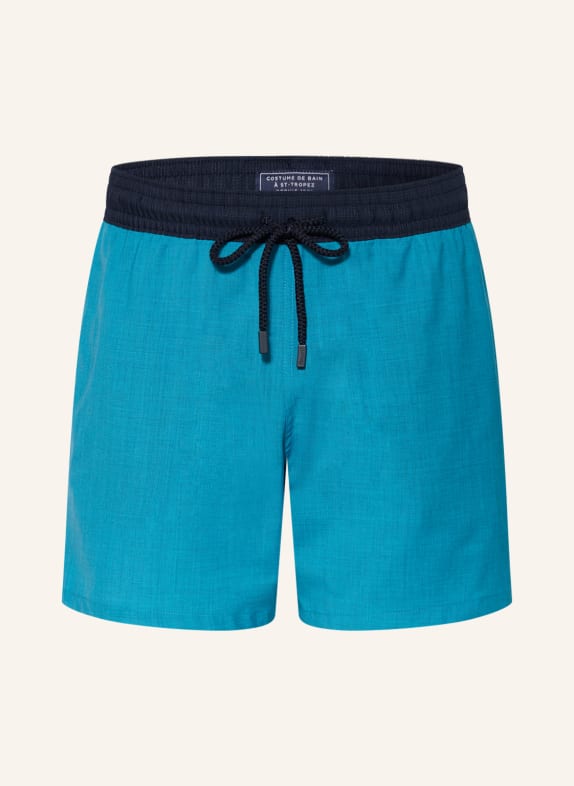 VILEBREQUIN Swim shorts MAGNUS BLUE