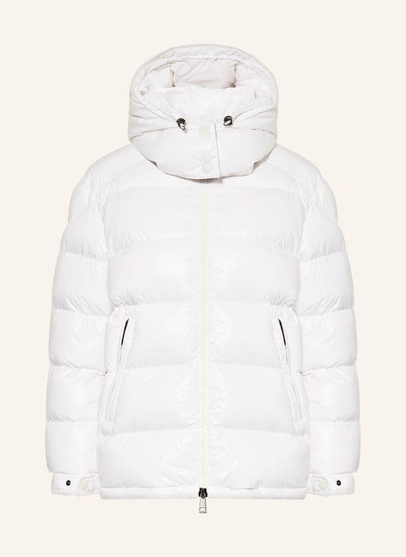 MONCLER Down jacket MAIRE with removable hood WHITE