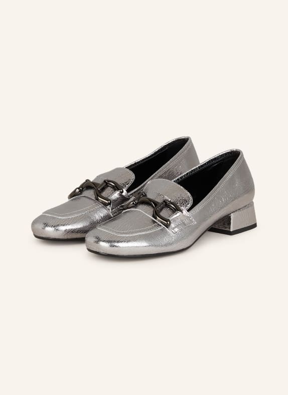darling harbour Loafers SILVER