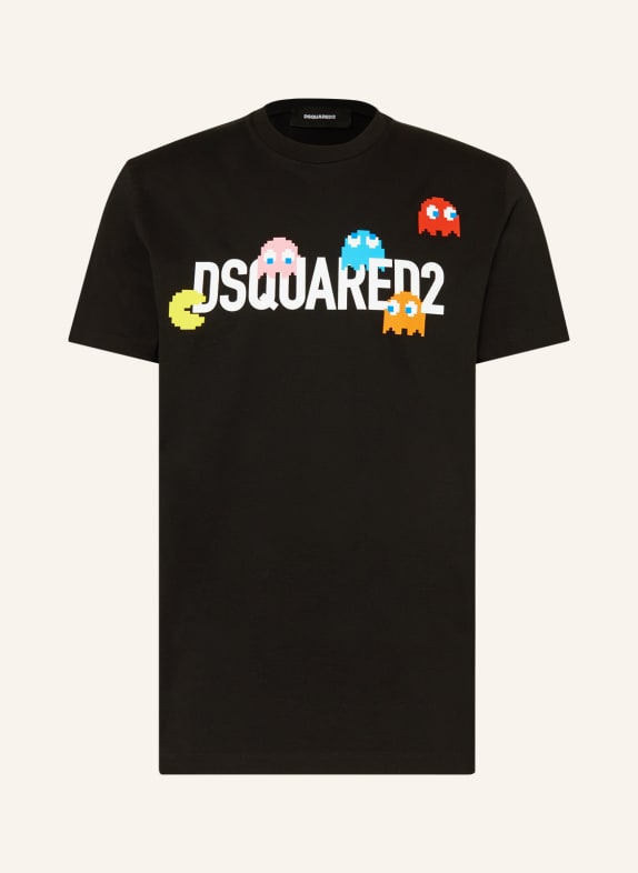 DSQUARED2 T-Shirt SCHWARZ