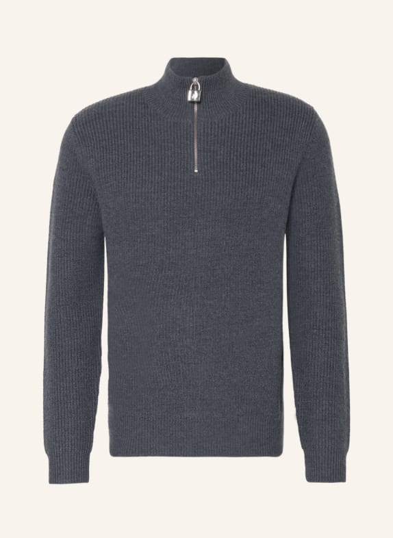 JW ANDERSON Half-zip sweater GRAY