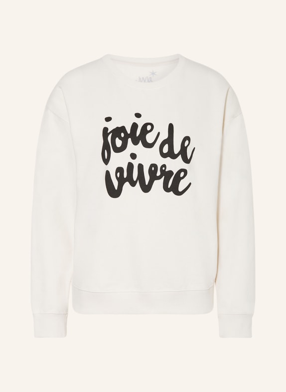 Juvia Sweatshirt EMMY SCHWARZ/ ECRU