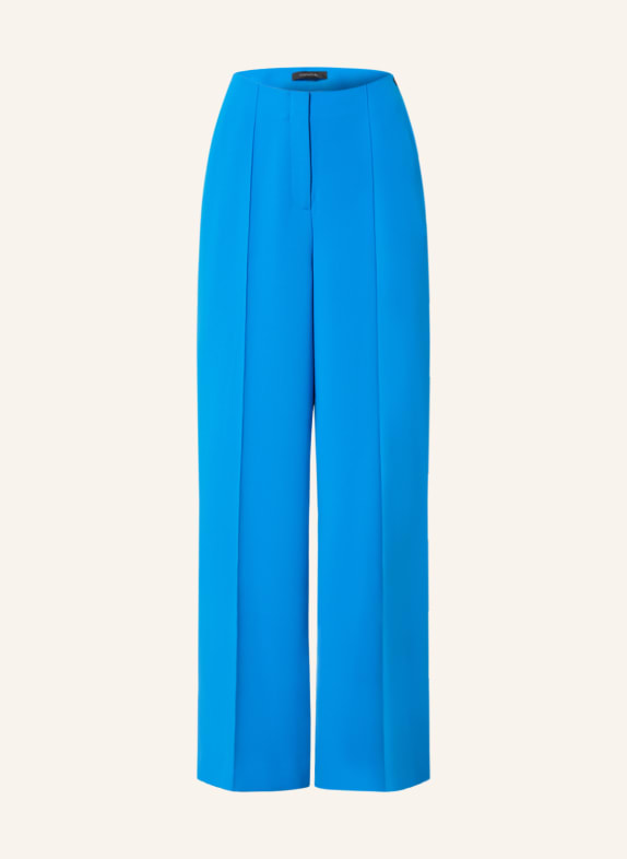 comma Wide leg trousers BLUE