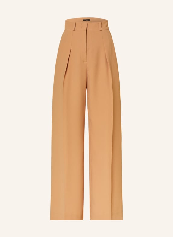 SLY 010 Wide leg trousers FLORA CAMEL