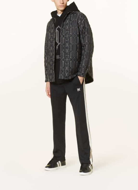 Palm Angels Pants in jogger style with tuxedo stripes