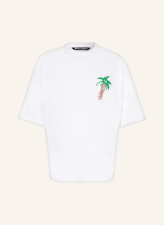 Palm Angels Oversized shirt WHITE