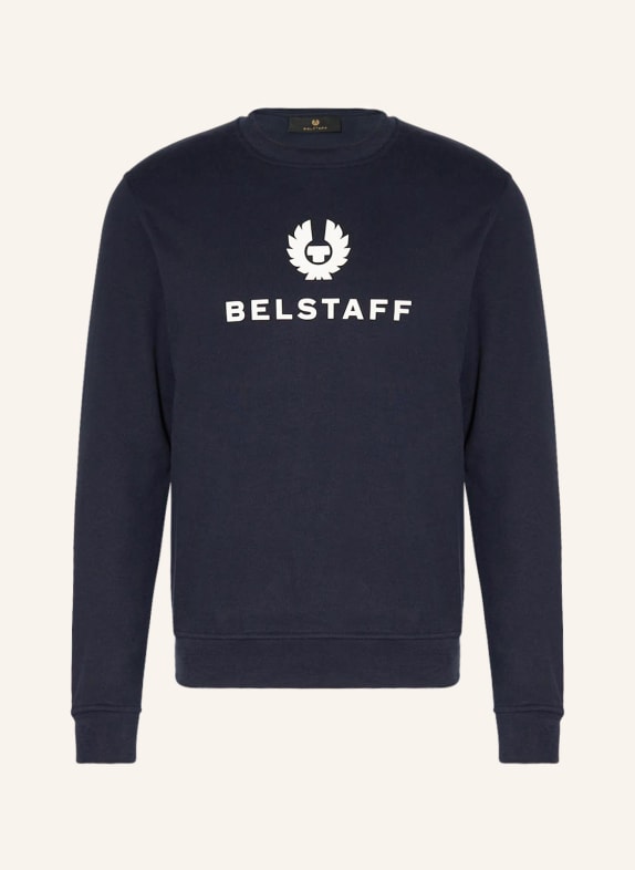 BELSTAFF Sweatshirt DUNKELBLAU/ WEISS