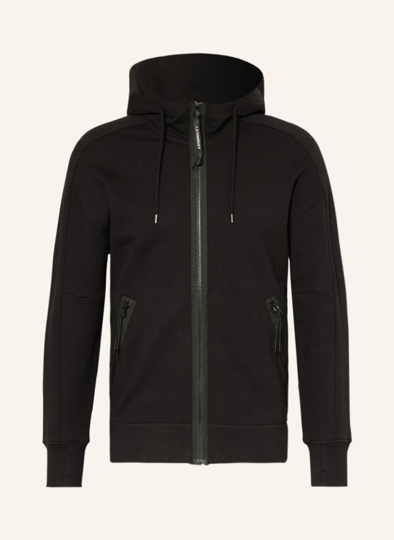 C.P. COMPANY Sweatjacke SCHWARZ