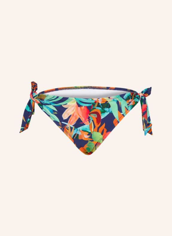 Lidea Triangel-Bikini-Hose SEA BLUES DUNKELBLAU/ GRÜN/ ORANGE