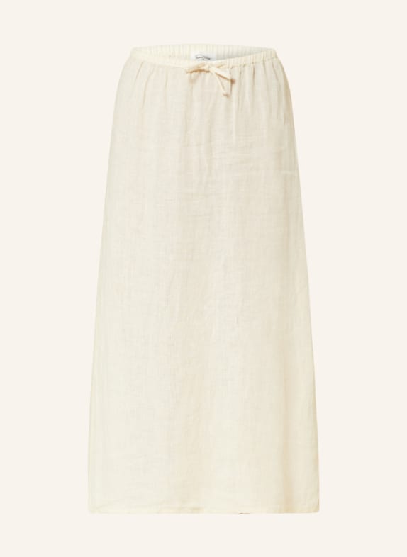 American Vintage Linen skirt IVYBO ECRU