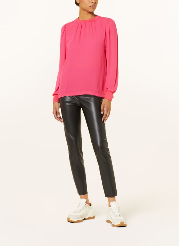 rich&royal Blusenshirt im Materialmix