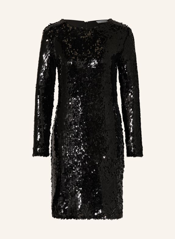 rich&royal Dress with sequins BLACK