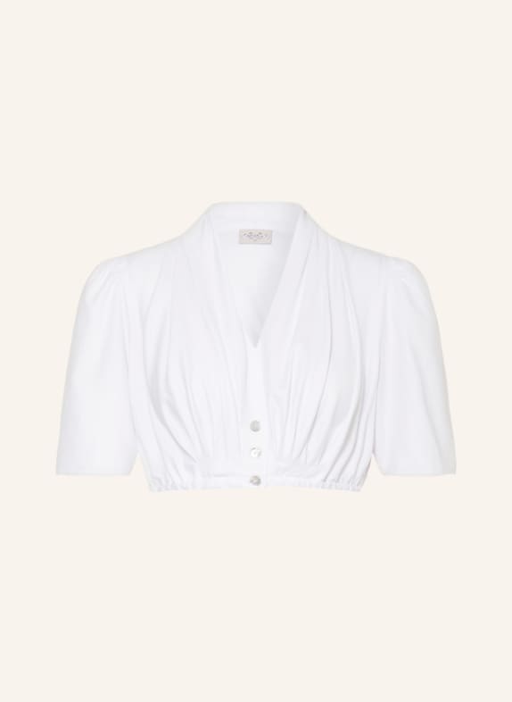 BERWIN & WOLFF Dirndl blouse WHITE
