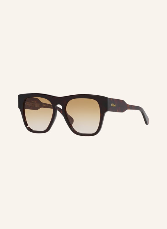 Chloé Okulary przeciwsłoneczne CH0149S 4402D1 – HAVANA / BRĄZOWY GRADIENT