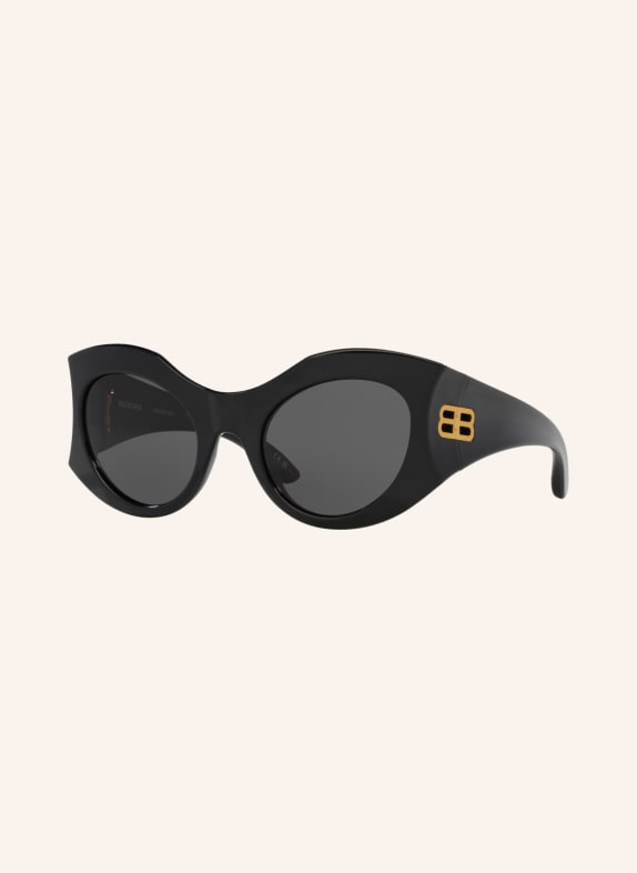 BALENCIAGA Sunglasses BB0256S 1100L1 - BLACK/DARK GRAY