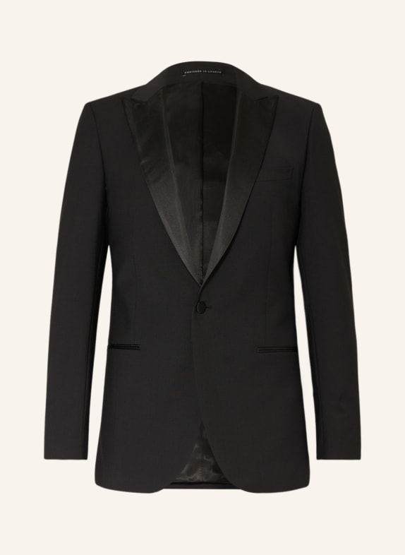 REISS Tuxedo tailored jacket POKER modern fit 20 BLACK