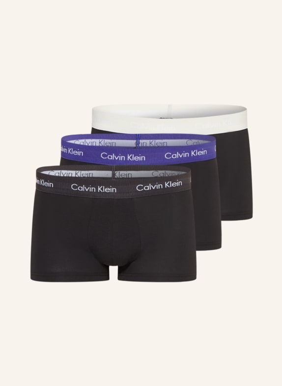 Calvin Klein 3er-Pack Boxershorts COTTON STRETCH Low Rise SCHWARZ