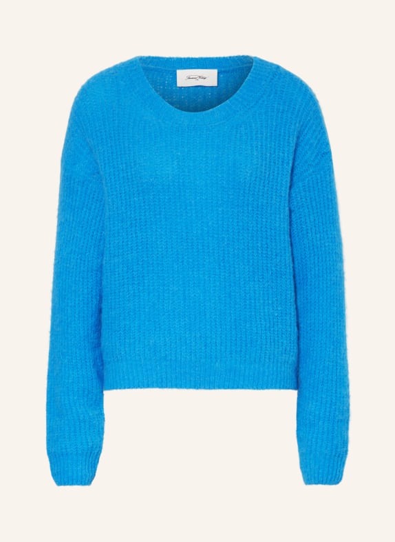 American Vintage Sweater EAST with alpaca LIGHT BLUE