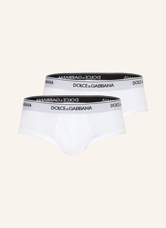 DOLCE & GABBANA 2-pack briefs WHITE