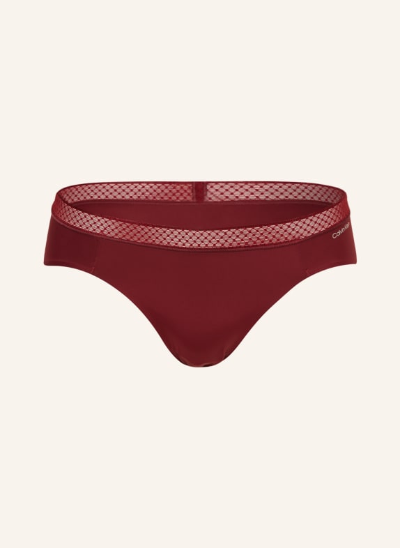 Calvin Klein Figi SEDUCTIVE COMFORT CIEMNOCZERWONY
