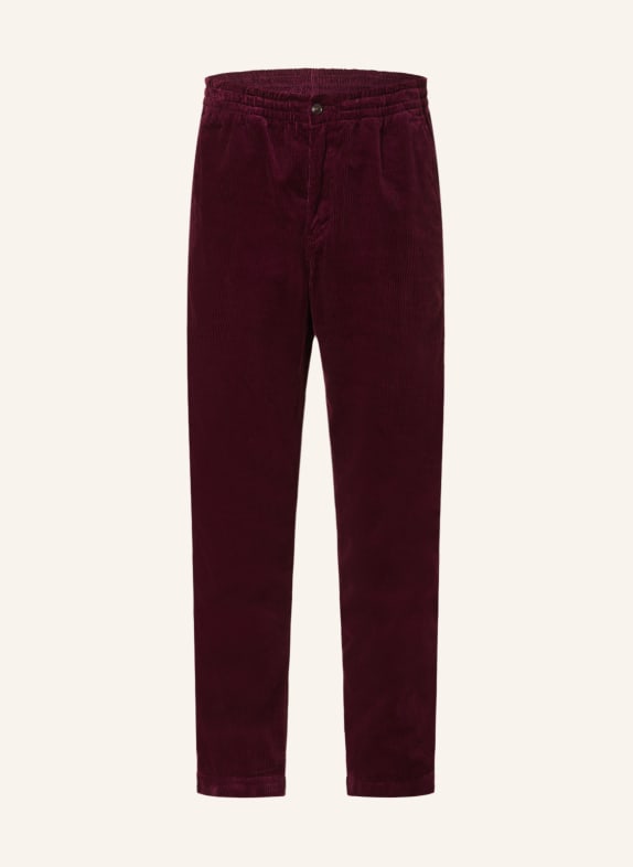 POLO RALPH LAUREN Corduroy trousers Classic fit DARK RED