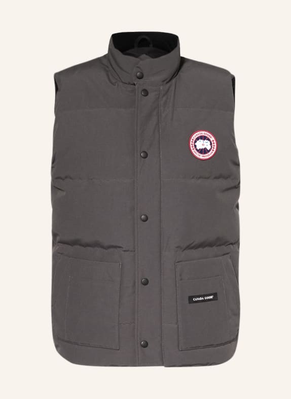 CANADA GOOSE Down vest FREESTYLE TAUPE