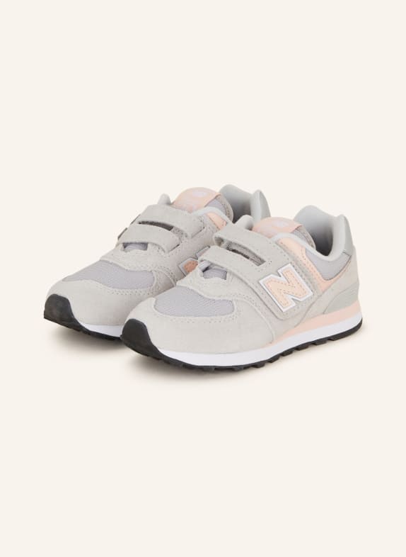 new balance Sneaker 574 HELLGRAU/ ROSA