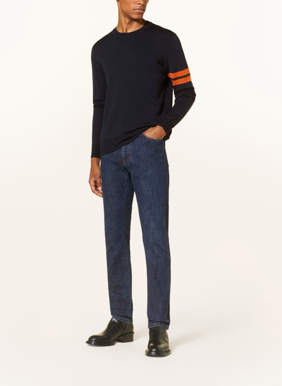 ZEGNA trui DONKERBLAUW