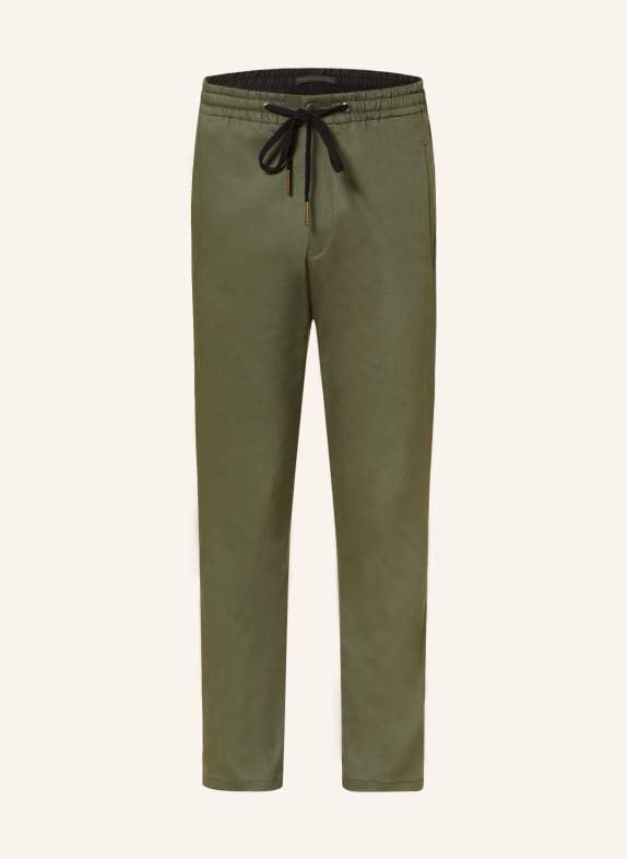 DRYKORN Anzughose JEGER im Jogging-Stil Extra Slim Fit GRÜN