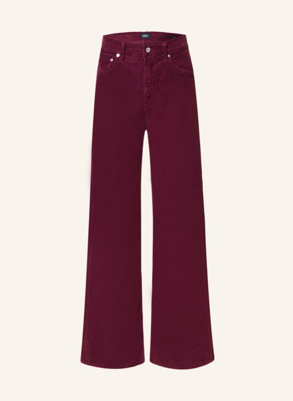CITIZENS of HUMANITY Corduroy trousers PALOMA DARK RED