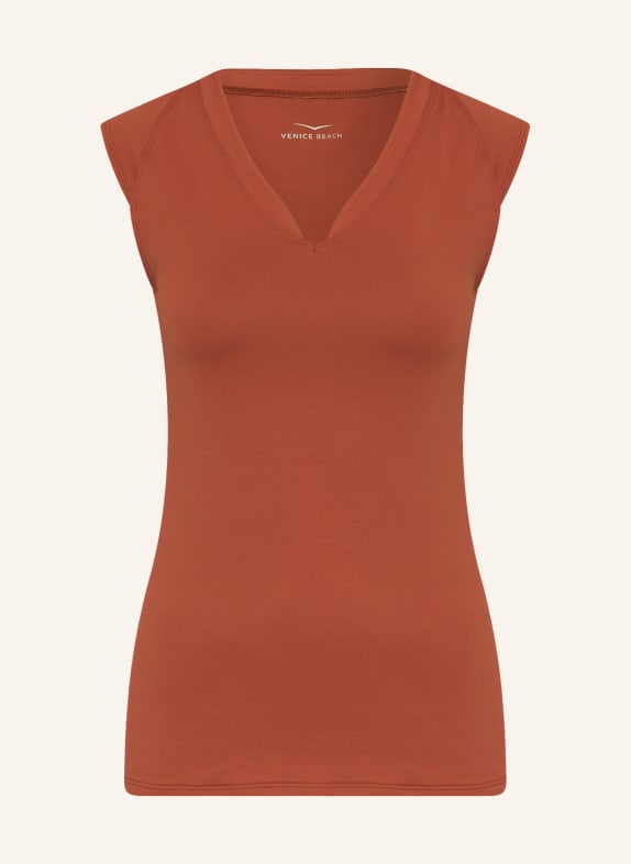 VENICE BEACH T-Shirt ELEAM DUNKELROT