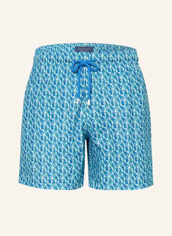VILEBREQUIN Swim shorts MAHINA LIGHT BLUE/ BLUE