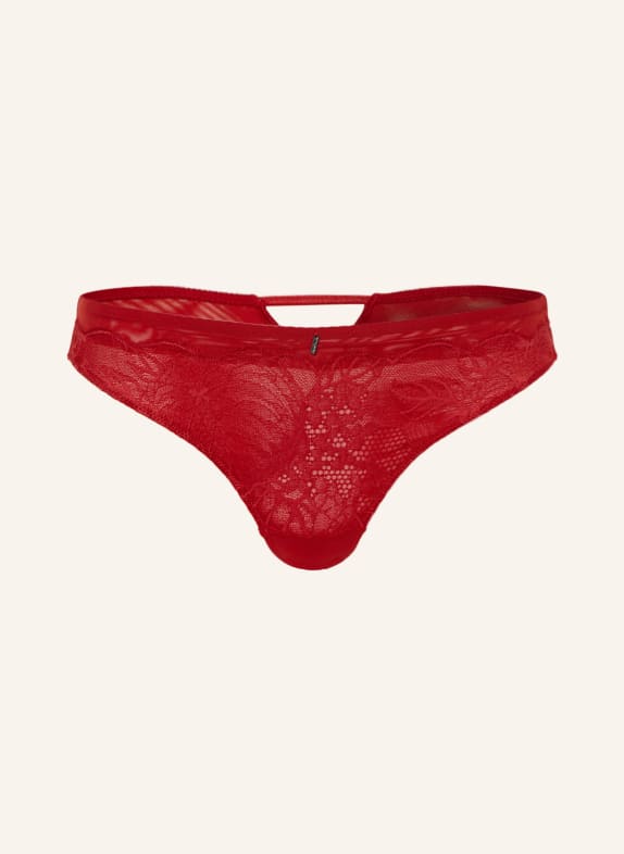 CHANTELLE Thong MIDNIGHT FLOWERS RED