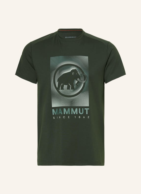 MAMMUT T-shirt TROVAT ZIELONY